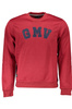 GIAN MARCO VENTURI MEN&#39;S RED ZIP-OUT SWEATSHIRT