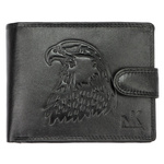 Men's genuine leather wallet Money Kepper TCC 5600B-6 RFID