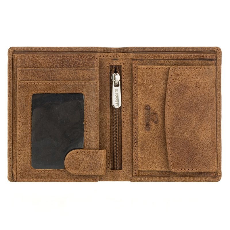 EL FORREST RFID Leather Men's Wallet