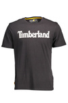 TIMBERLAND MEN&#39;S SHORT SLEEVE T-SHIRT BLACK