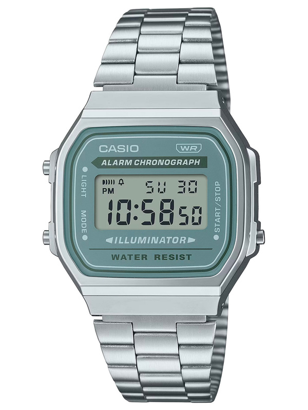 ZEGAREK MĘSKI CASIO  Retro Vintage A168WA-3A + BOX