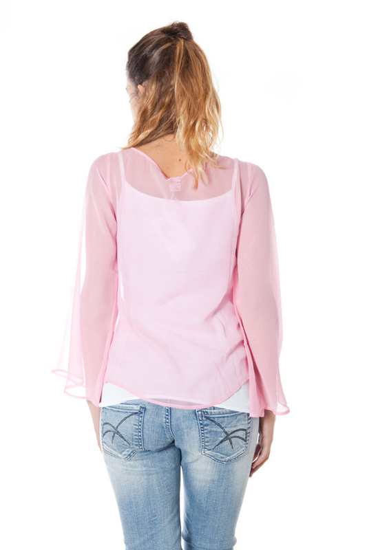 PHARD LONG SLEEVE T-SHIRT PINK WOMAN