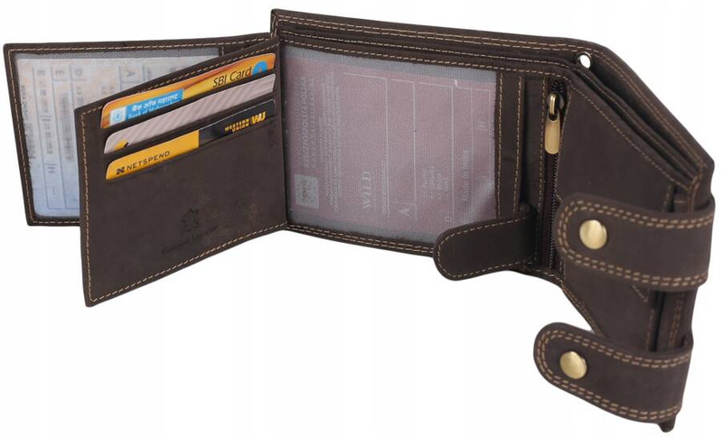 Leather wallet RFID ALWAYS WILD 2900-BIC