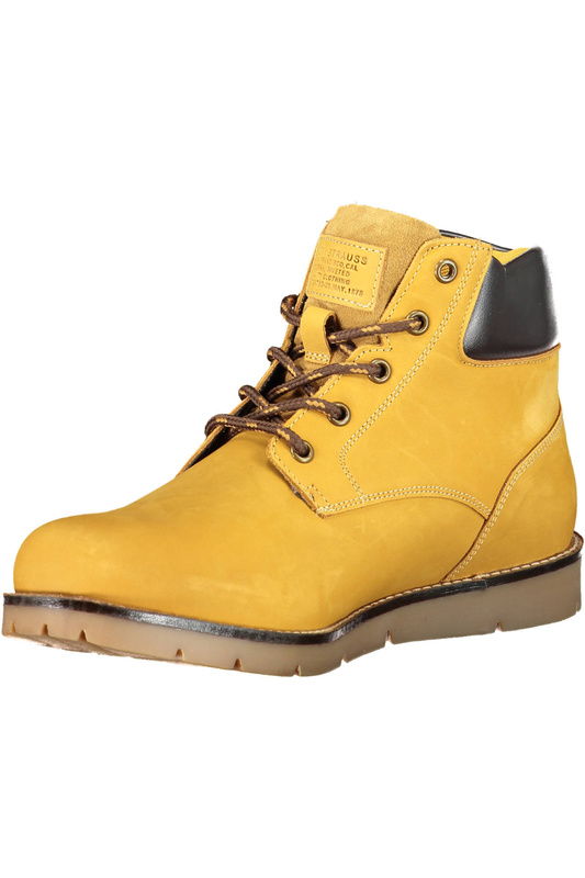 LEVI&#39;S MEN&#39;S YELLOW BOOTS SHOES