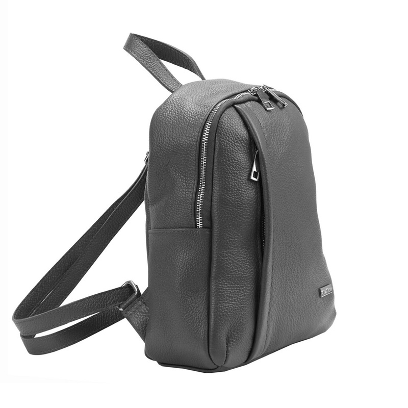 Roomy Women's Backpack Made of Genuine Leather MiaMore