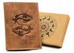 Men's wallet with zodiac signs pattern Always Wild