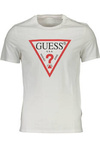 GUESS JEANS BĂRBAȚI TRIOC MĂNECĂ SCURTĂ ALB