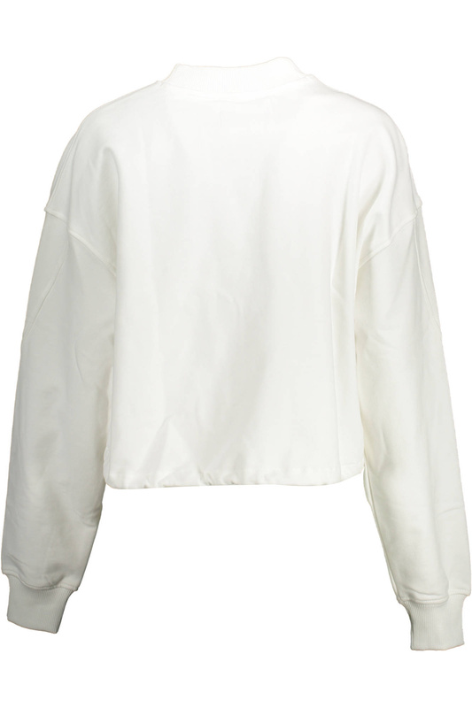 CALVIN KLEIN SWEATSHIRT WITHOUT ZIP WOMAN WHITE