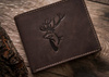 Leather wallet RFID ALWAYS WILD N992-CHM DEER