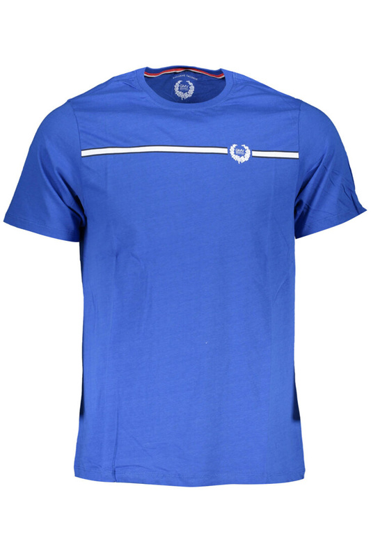 GIAN MARCO VENTURI HERREN-KURZÄRMELIGES T-SHIRT BLAU