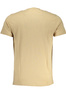 CAVALLI CLASS HERREN-KURZÄRMELIGES T-SHIRT BEIGE