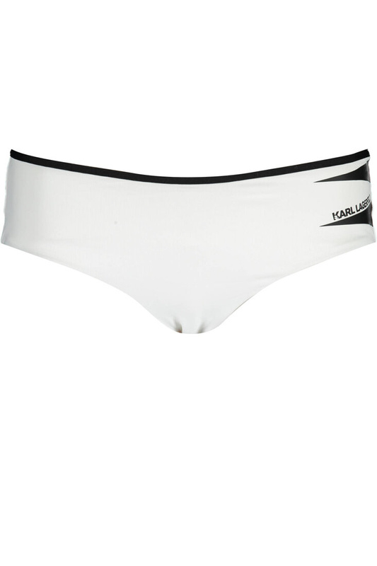 KARL LAGERFELD BEACHWEAR WOMEN&#39;S BOTTOM SWIMSUIT WHITE