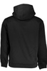 CALVIN KLEIN MEN&#39;S BLACK ZIPLESS SWEATSHIRT