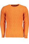 US GRAND POLO HERREN-PULLOVER IN ORANGE