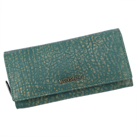 Women's genuine leather wallet Mato Grosso 0743-30 RFID