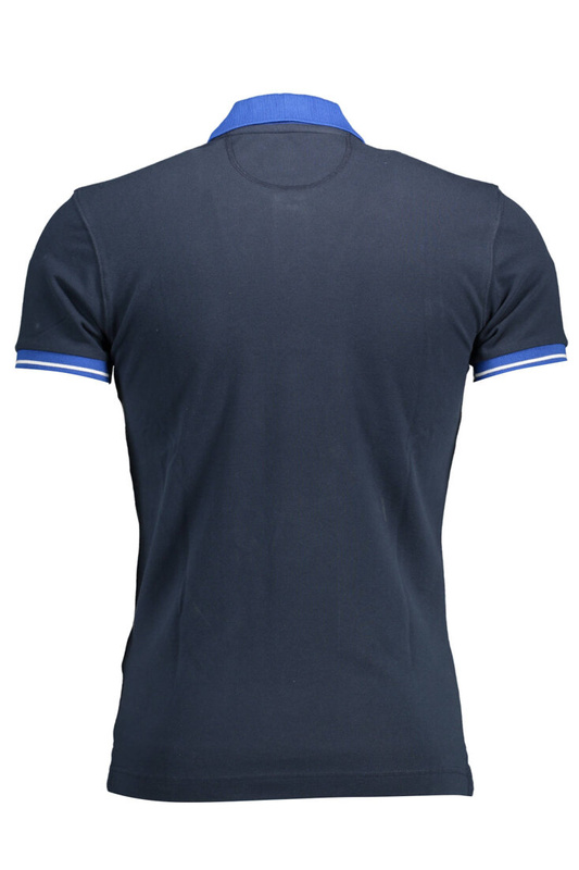 LA MARTINA POLO SHORT SLEEVE MAN BLUE