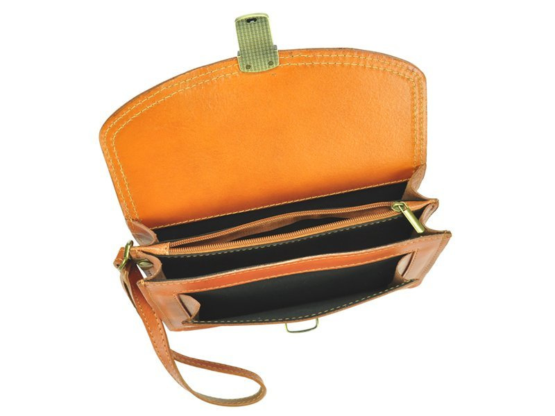 Men's genuine leather sachet Gregorio 212