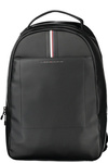 TOMMY HILFIGER MEN&#39;S BLACK BACKPACK