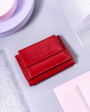 Leather wallet RFID PETERSON PTN RD-AL5617-GCL