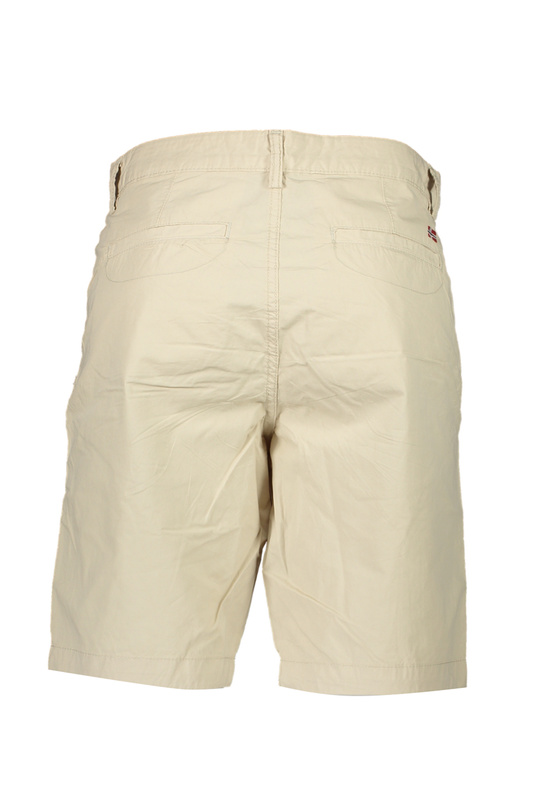 NAPAPIJRI MEN&#39;S BEIGE BERMUDA PANTS