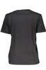 CALVIN KLEIN SCHWARZES DAMEN-KURZARM-T-SHIRT