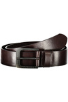 BLAUER MEN&#39;S BROWN LEATHER BELT