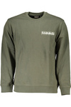 NAPAPIJRI GREEN MEN&#39;S ZIPLESS SWEATSHIRT