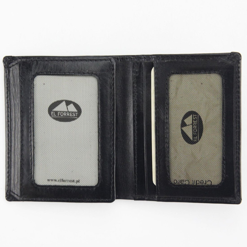 Men's genuine leather wallet EL FORREST 854-67 RFID