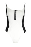 KARL LAGERFELD BEACHWEAR DAMEN BADEANZUG WEIß