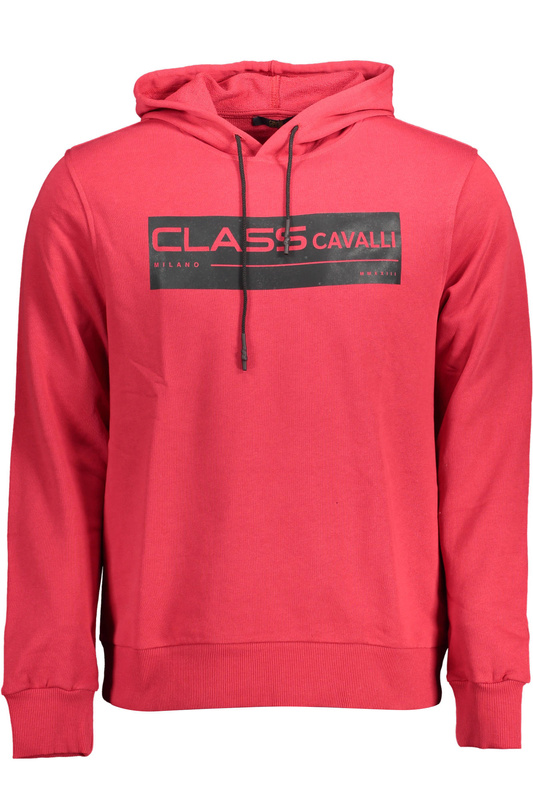 CAVALLI CLASS SWEATSHIRT OHNE REISSVERSCHLUSS HERREN ROT