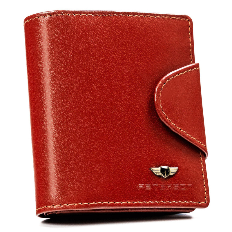 Leather's wallet RFID PETERSON PTN 2517-BO