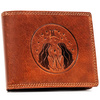 Leather wallet RFID PETERSON PTN N992-EBS