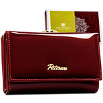 Leather wallet RFID PETERSON PTN BC-42108