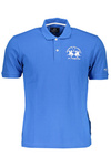 LA MARTINA POLO SHORT SLEEVE MAN BLUE