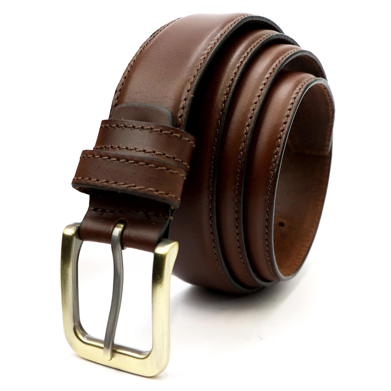 Elegant Leather Trouser Belt by EL FORREST