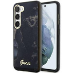 Guess GUHCS23SHTMRSK S23 S911 czarny/black hardcase Golden Marble Collection