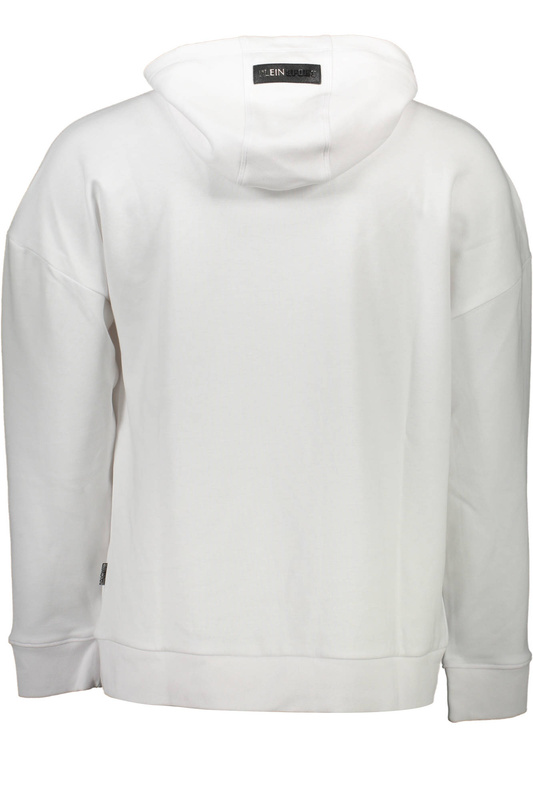 PLEIN SPORT SWEATSHIRT OHNE REISSVERSCHLUSS HERREN WEISS