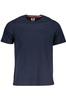 GIAN MARCO VENTURI MEN&#39;S SHORT SLEEVED T-SHIRT BLUE