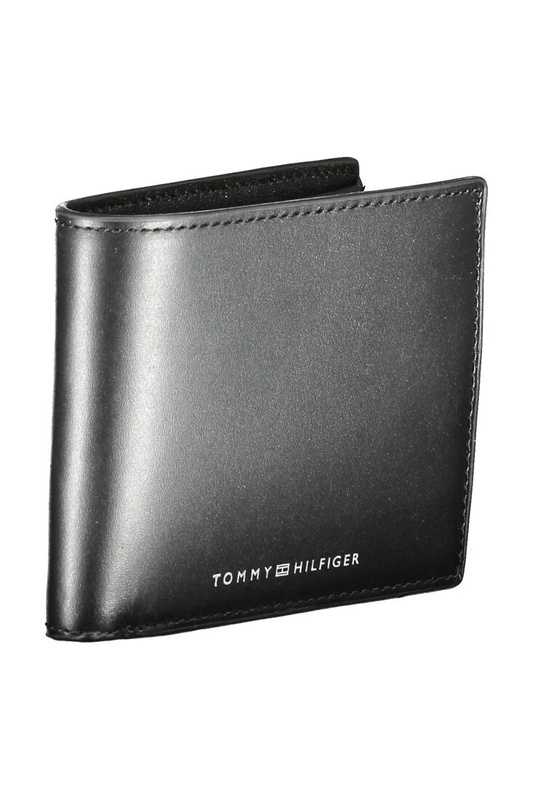 TOMMY HILFIGER BLACK MAN WALLET