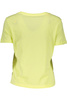 GUESS JEANS WOMEN'S SHORT SLEEVE T-SHIRT YELLOW