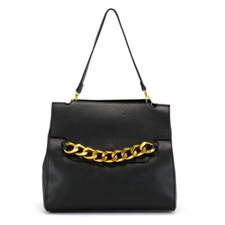 Women's shoulder bag, over the shoulder with a chain