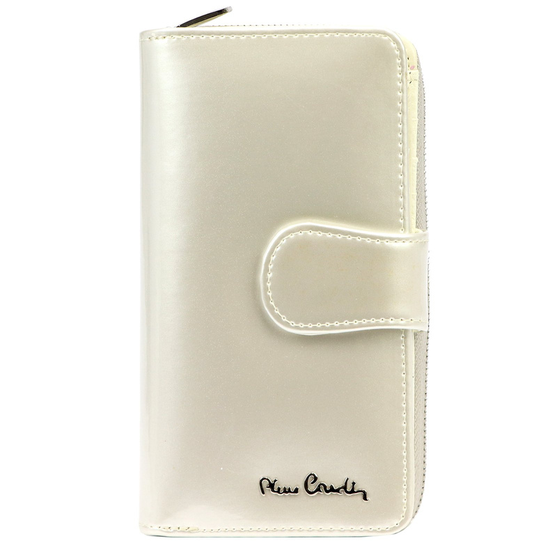 skóra naturalna + Women's eco-leather wallet Pierre Cardin 07 SHINY 116