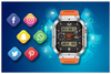 GRAVITY GT6-4 MEN'S SMARTWATCH - CALL MAKING, SNOW MONITOR (sg020d)