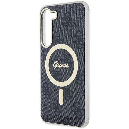 Guess GUHMS23SH4STK S23 S911 czarny/black hardcase 4G MagSage