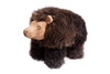 Decorative wooden chair little bear cub