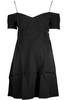 CALVIN KLEIN WOMEN&#39;S SHORT DRESS BLACK