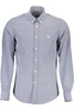 HARMONT & BLAINE MEN'S BLUE LONG SLEEVE SHIRT