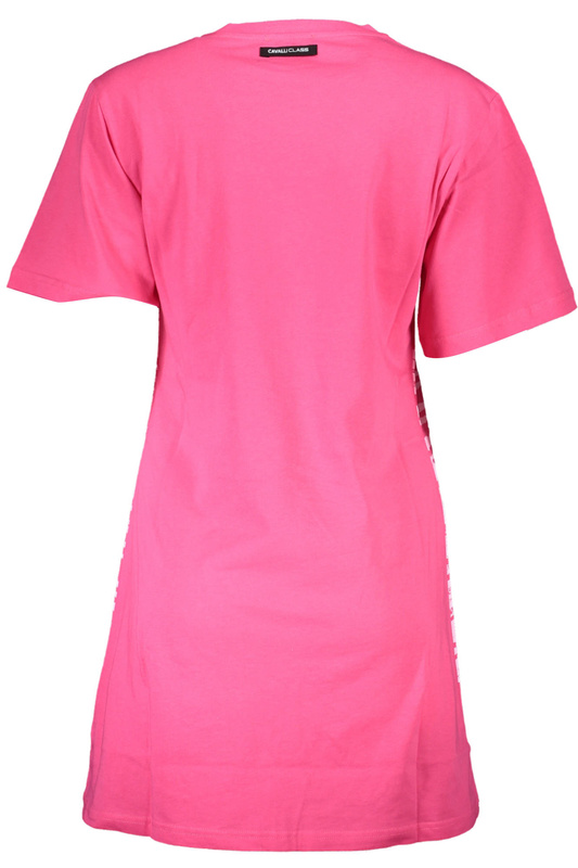 CAVALLI CLASS PINK WOMEN&#39;S SHORT DRESS