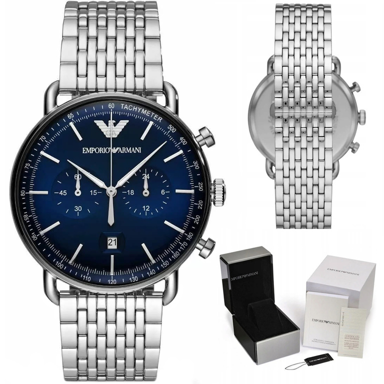 Stylish Men's Watch with Bracelet EMPORIO ARMANI