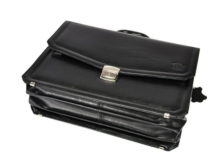 Men's genuine leather briefcase Stefania B622 BY